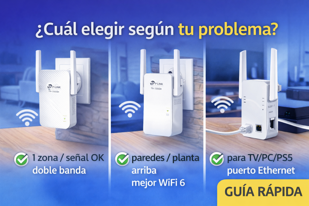mejores repetidores WiFi 2026