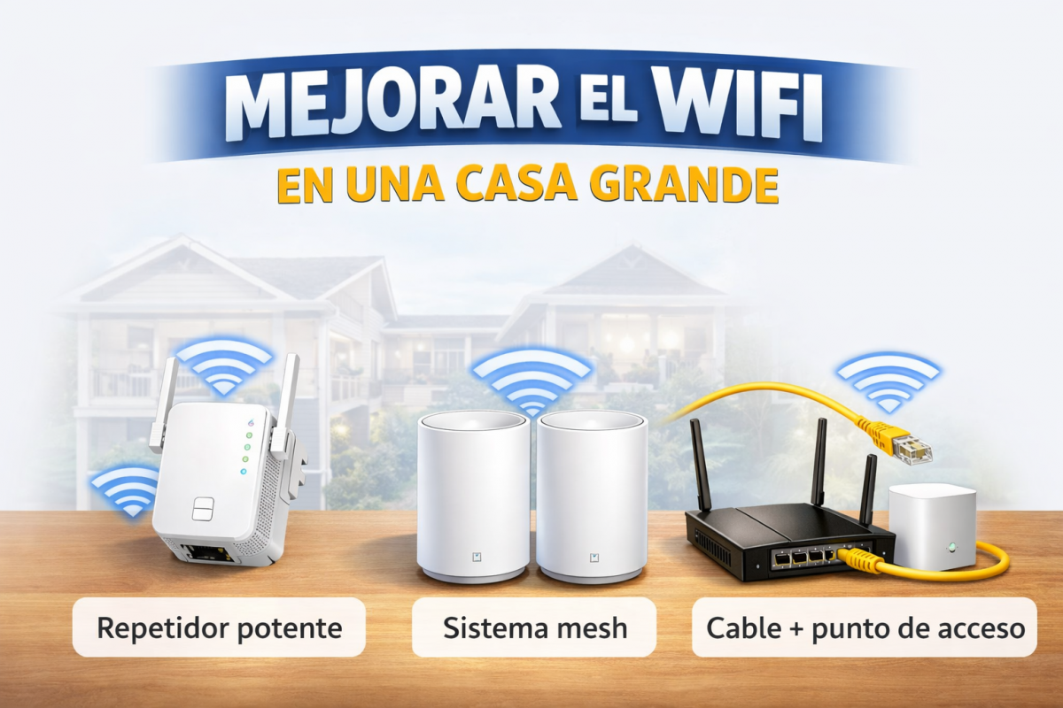 WiFi para casa grande