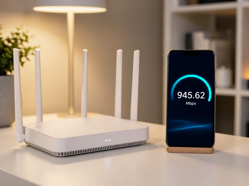 cuántos mbps necesito router wifi 6 para aprovechar fibra 600 mbps en casa