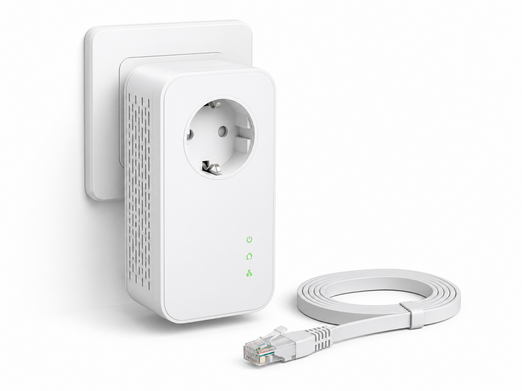 wifi vs ethernet casa adaptador PLC y cable ethernet plano alternativas sin obras
