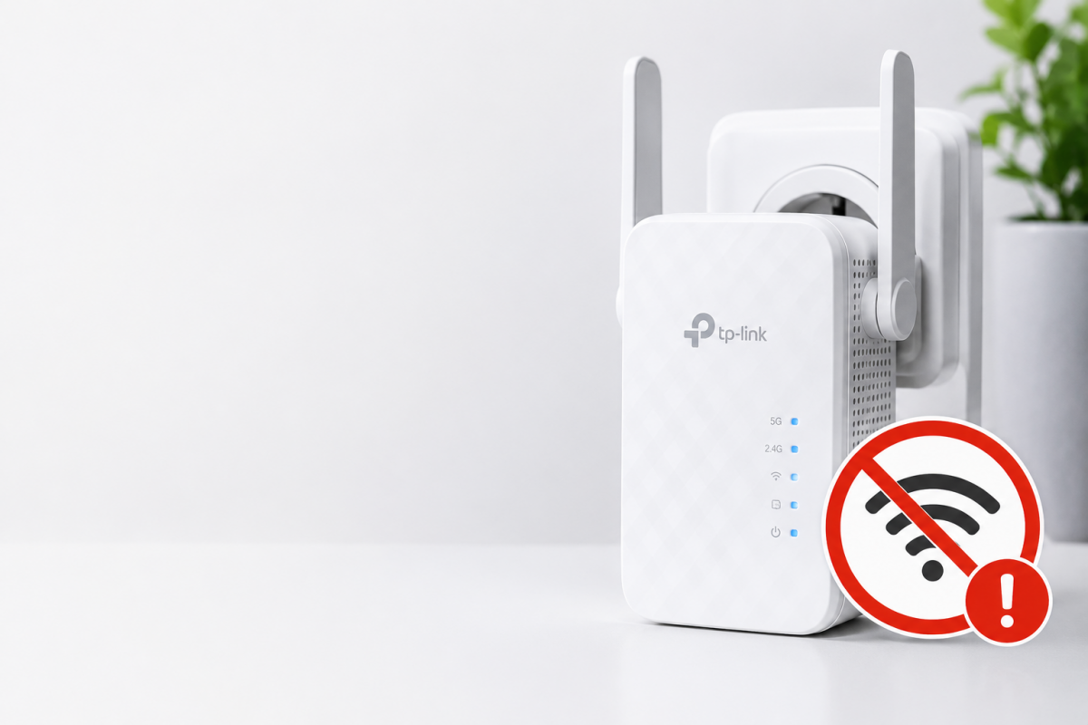 TP-Link repeater connected but no internet — complete fix guide 2026