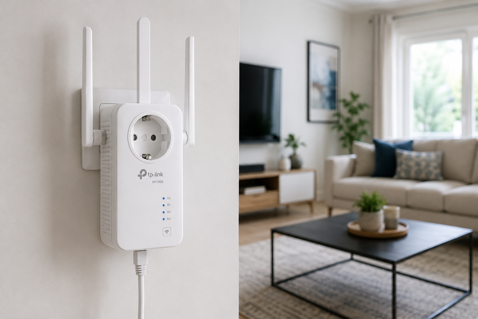 mejor plc con wifi tp-link tl-wpa7617 kit av1000 ac1200 dos puertos gigabit passthrough