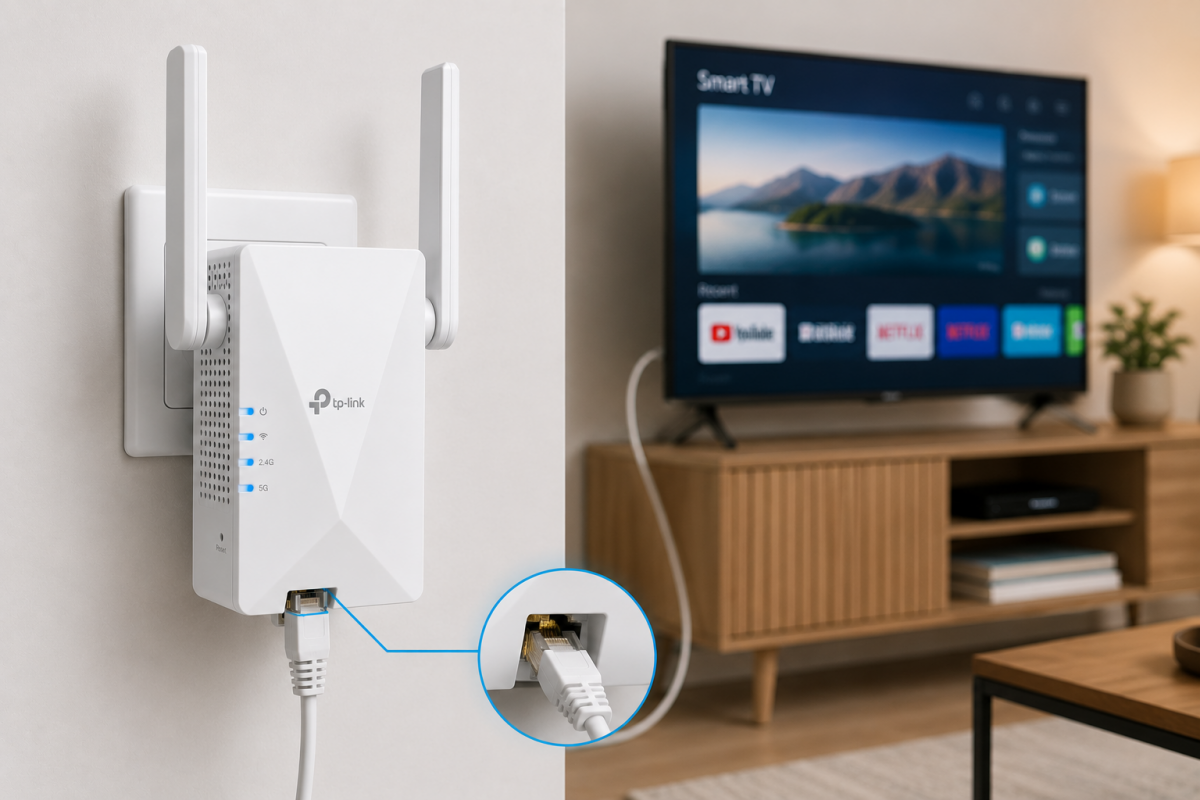 mejor repetidor wifi con puerto ethernet
