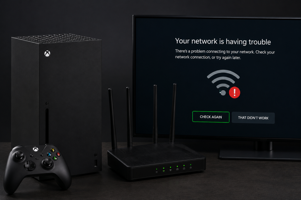 xbox won't connect to wifi troubleshooting guide step by step fix 2026