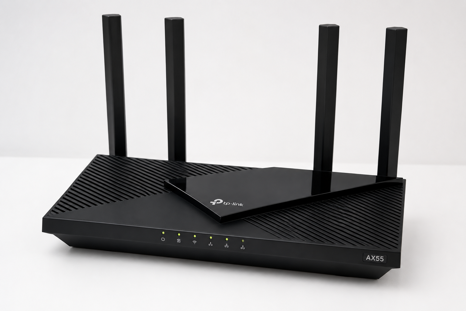 mejor router fibra 600 mbps tp-link archer ax55 wifi 6 ax3000 casa media