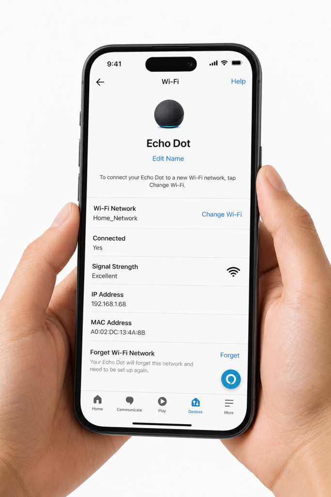 alexa not connecting to wifi fix alexa app change wifi network password update