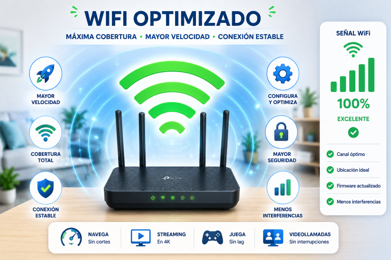 Mejorar señal WiFi sin cambiar router