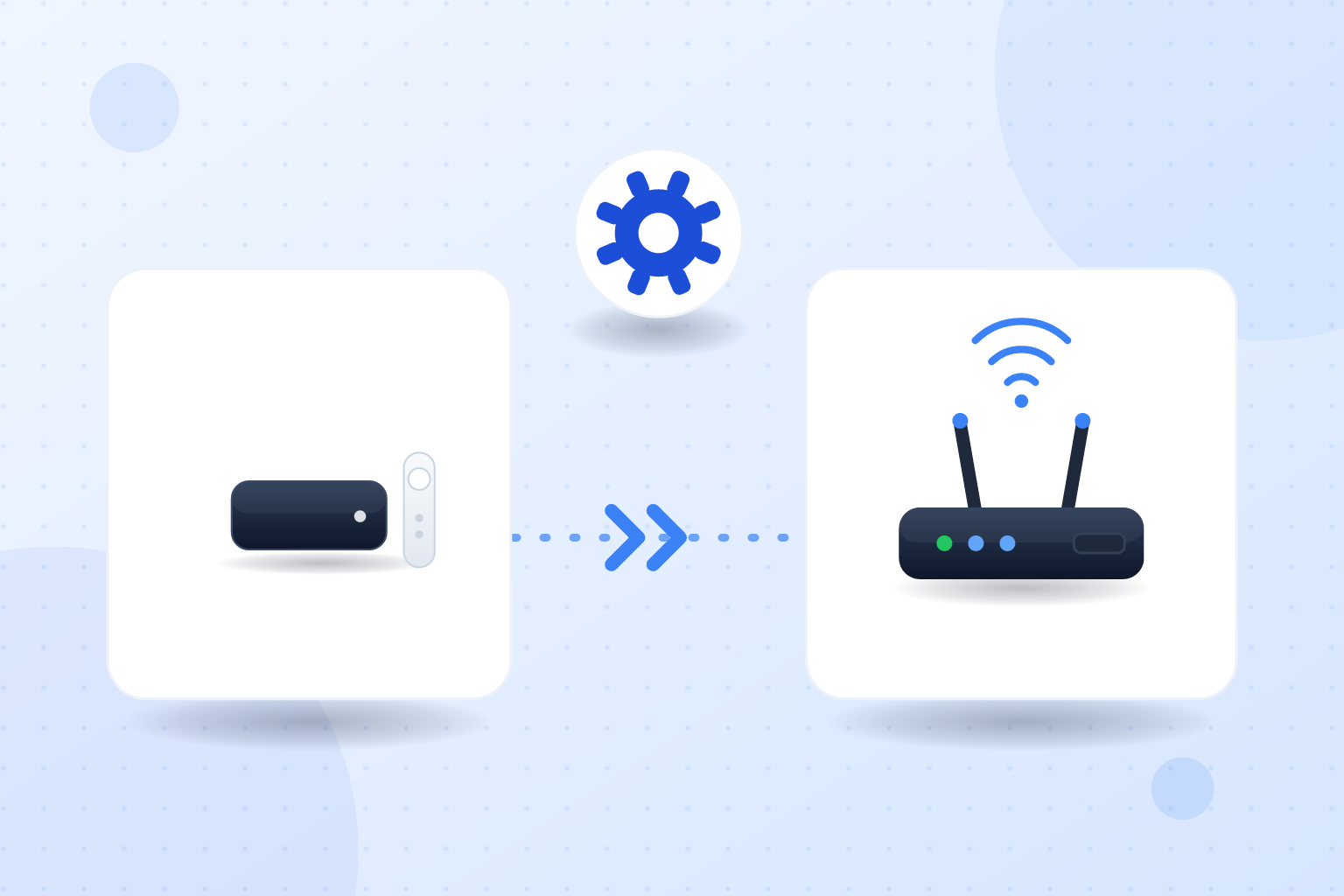 menú de ajustes de red del apple tv para reconectar el wifi