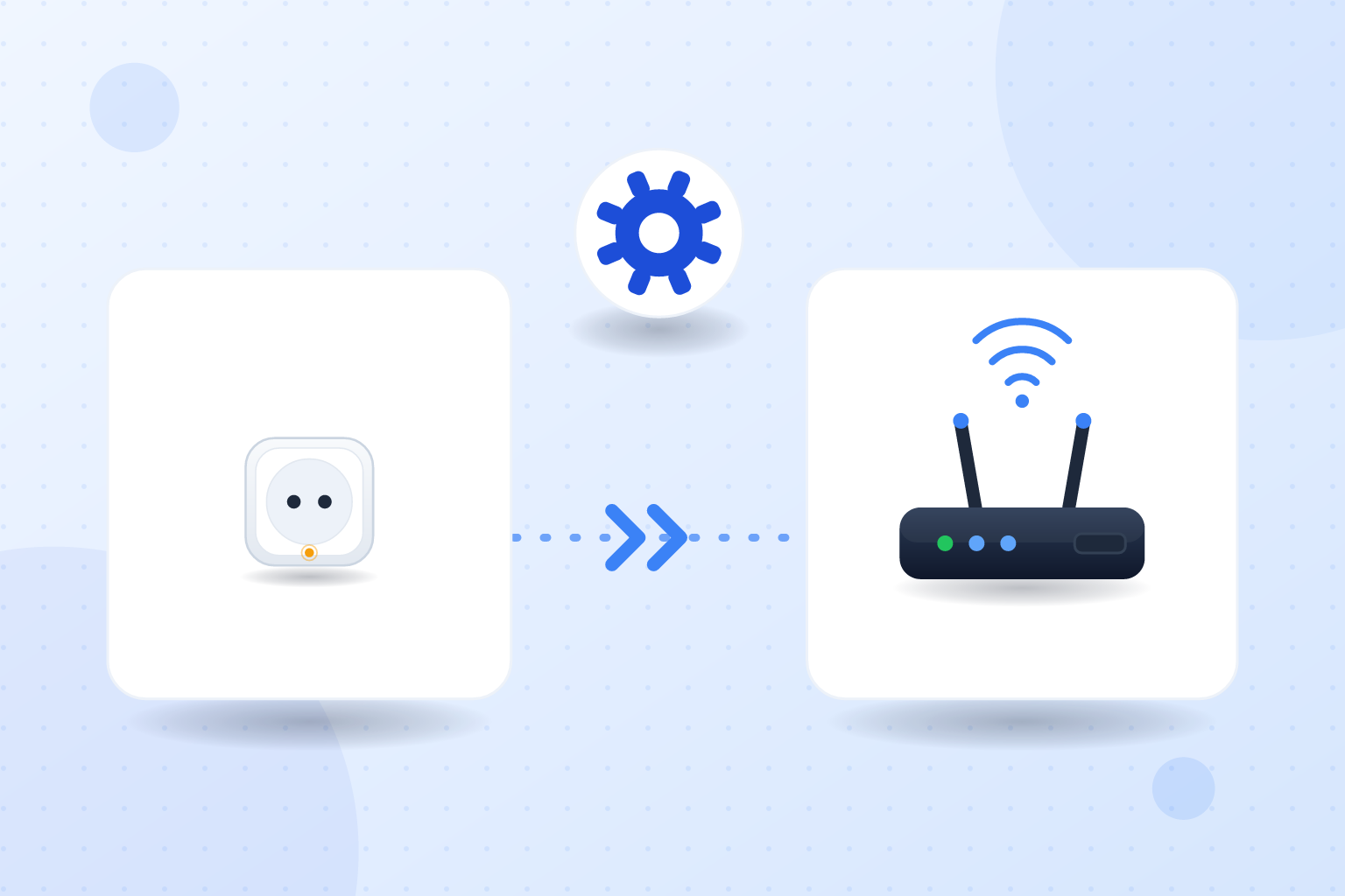 app de emparejamiento para conectar el enchufe inteligente al wifi de 2,4 ghz