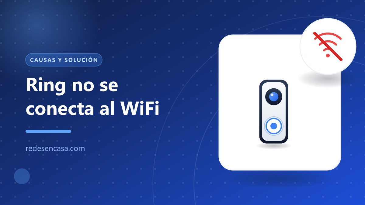 ring no se conecta al wifi causas y solución