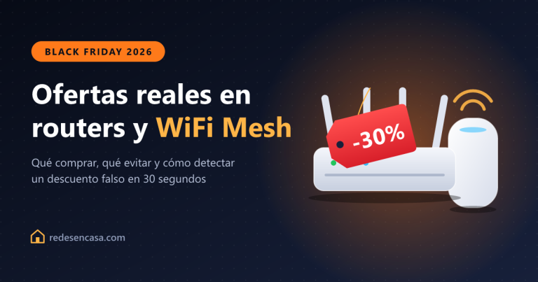 Black Friday router WiFi 2026: ofertas reales en routers, WiFi Mesh y repetidores