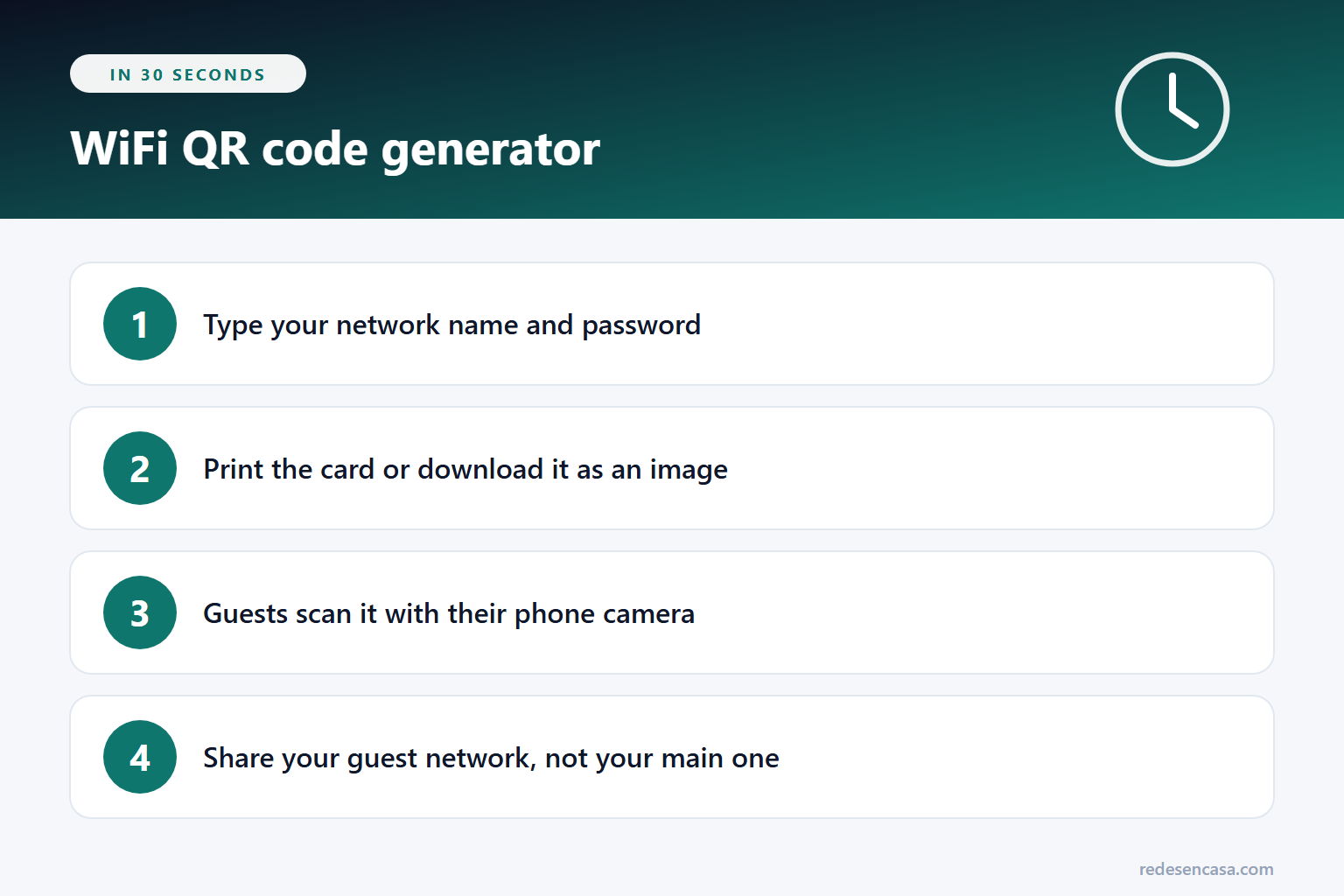 WiFi QR code generator: the quick answer